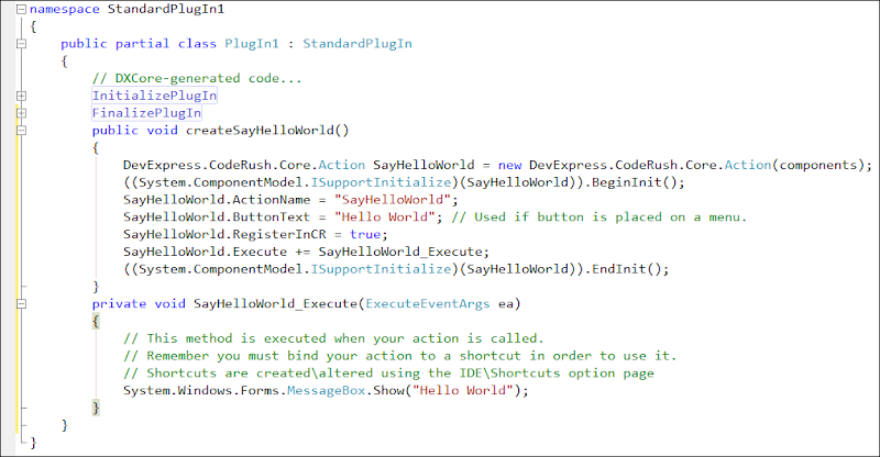Rory's Ramblings: Designer Free CodeRush Plugins – The new CodeRush ...